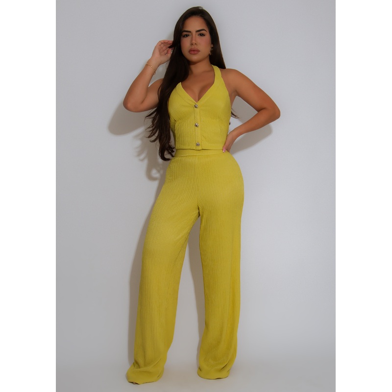On Rotation Pant Set Green