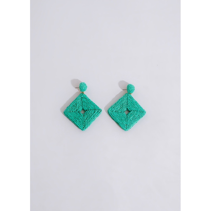 Try Me Earring Green