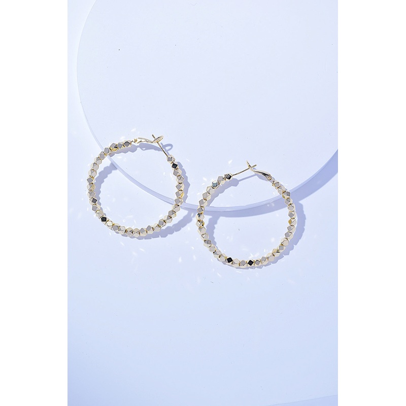 Alloy Hoop Earrings