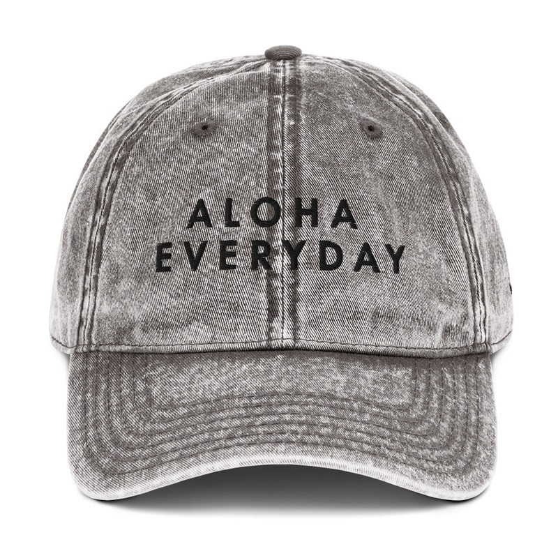 Aloha Everyday Vintage Cotton Twill Cap