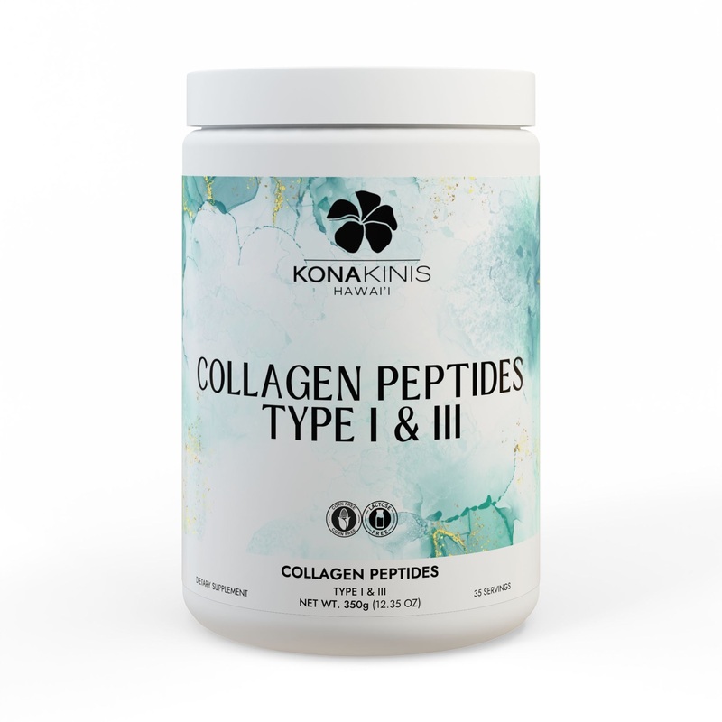 Collagen Peptides Type I & III Supplement (350g, 12.3oz)