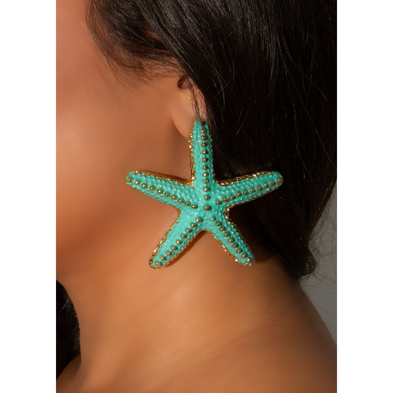 Tide Treasure Earrings Green
