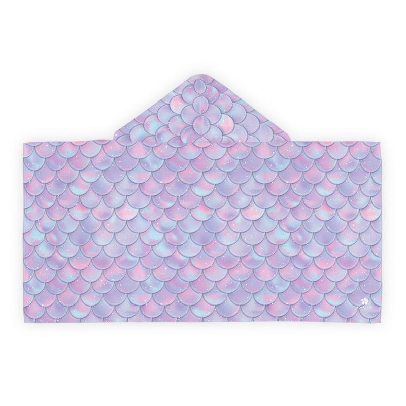 Youth Hooded Towel - Mermaid Shimmer