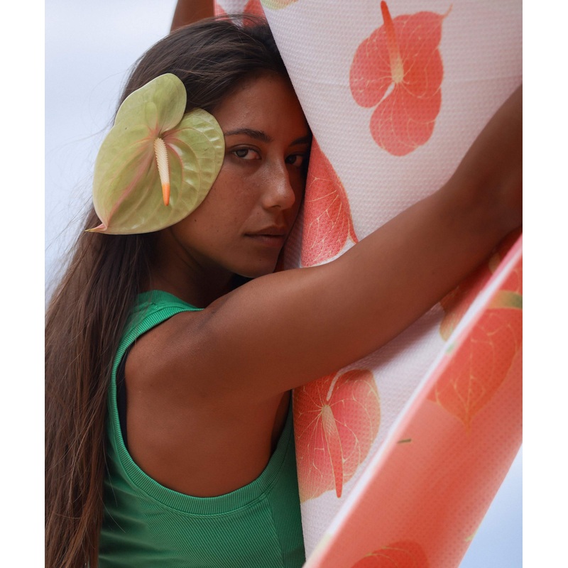 Beach Towel - Anthurium