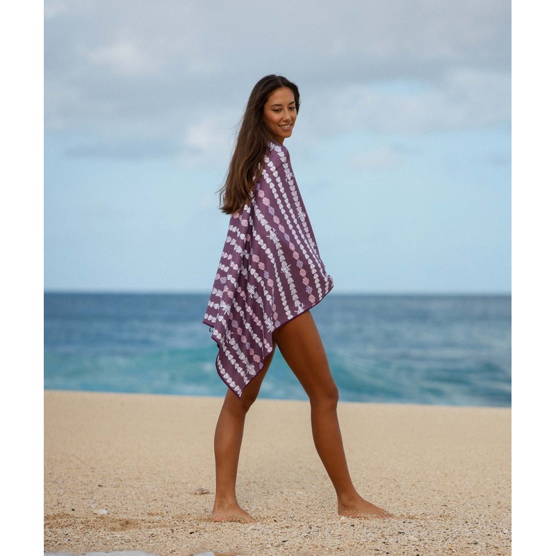 Beach Towel - Crown Flower