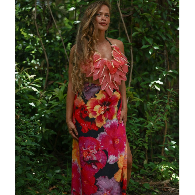 Hibiskiss Moon Pareo with Ocean Dreamer