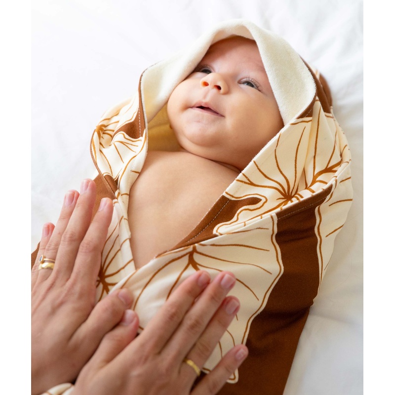 Keiki Hooded Towel - Kalo
