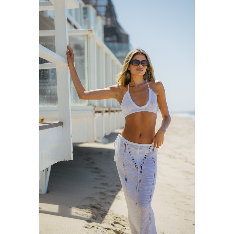 Cascade Two Piece Set in White