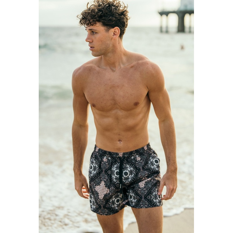 Hudson in Mosaic Print Shorts