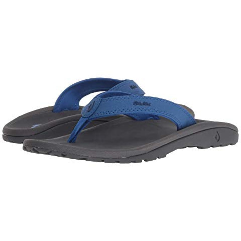 BOYS OLUKAI 'OHAHA  AQUA BLUE/DK SHADOW