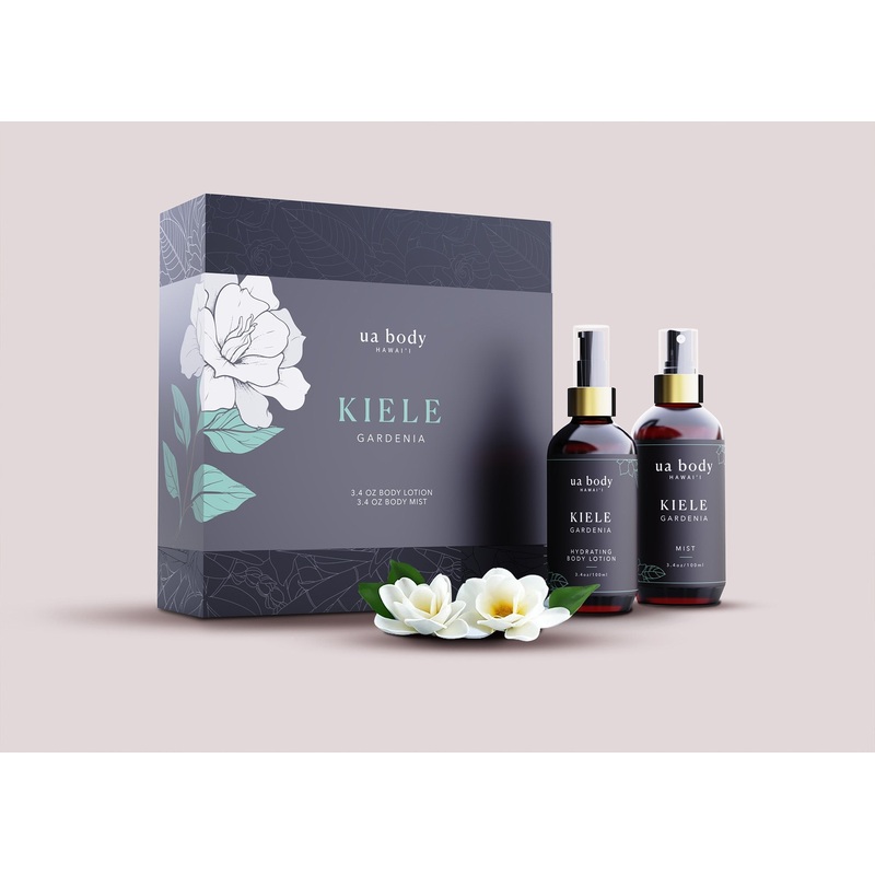 Kino Luxe Box  Kiele Gardenia - 3.4 oz Body Lotion and Mist Set