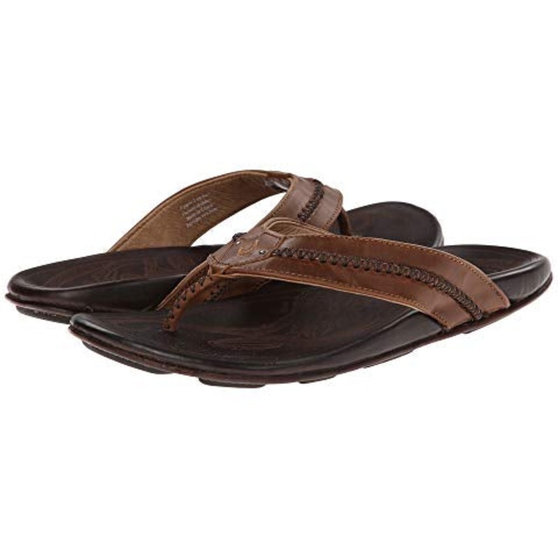 MENS OLUKAI MEA OLA TAN/DARK JAVA