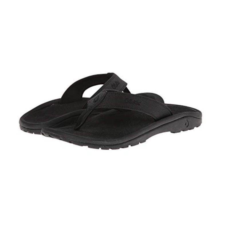 MENS OLUKAI OHANA MENS BLACK/BLACK