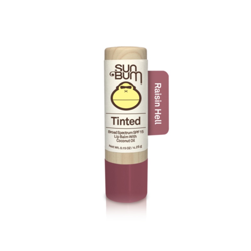 SUN BUM TINTED LIP BALM SPF 15 RAISIN HELL