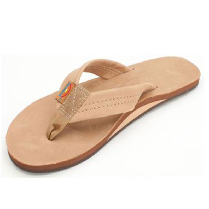 WOMENS  RAINBOW ORIGINAL SIERRA BROWN LEATHER SINGLE