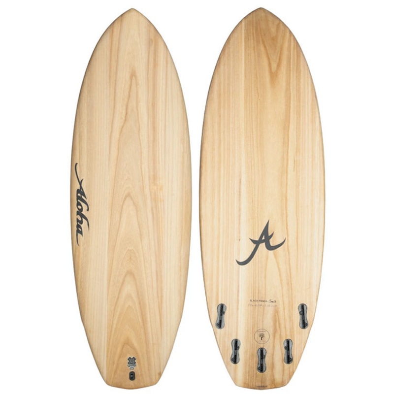 5'6 ALOHA BLACK PANDA ECOSKIN CLEAR 21 X 2 5/8 X34.16L FCS II