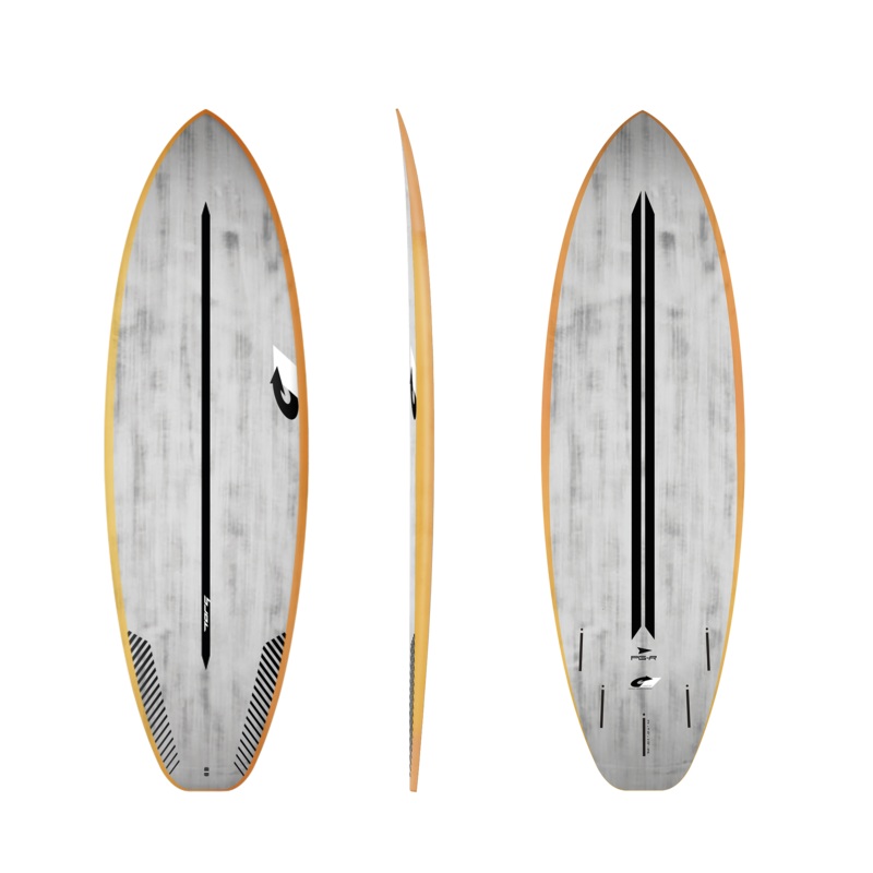 5'6 TORQ ACT PG-R 20 1/2 x 2 3/8 30.6L FUTURES (ORANGE RAIL/BRUSHED)