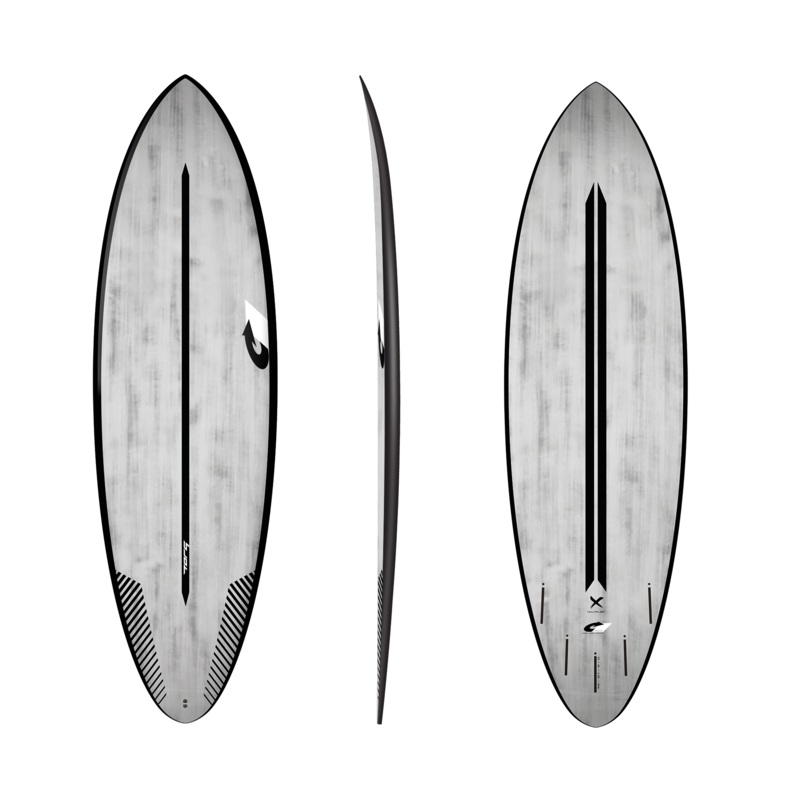 5'8 TORQ ACT MULTIPLIER 19 7/8 x 2 1/428.8 L FUTURES (BLACK RAIL/BRUSHED)