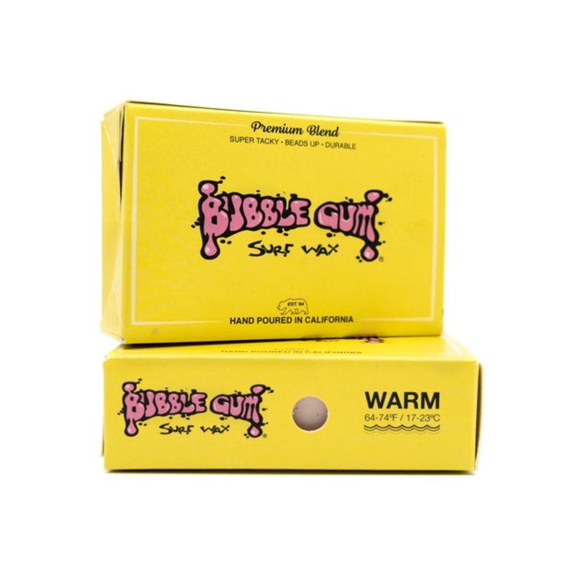 Bubble Gum Surf Wax Premium Blend - Warm 64-74