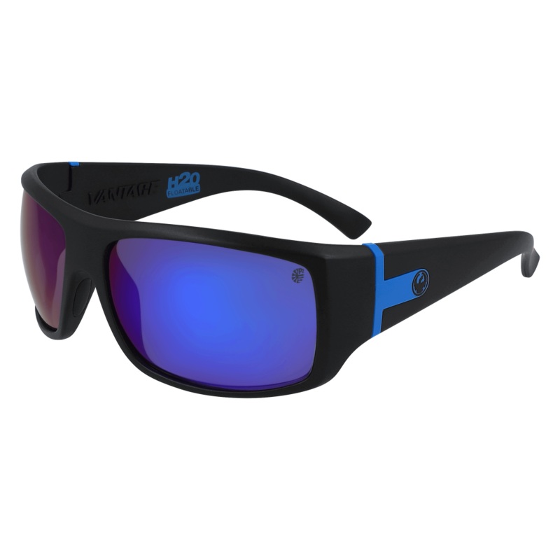 DRAGON VANTAGE LL MI H20- MATTE BLACK/BLUE ION