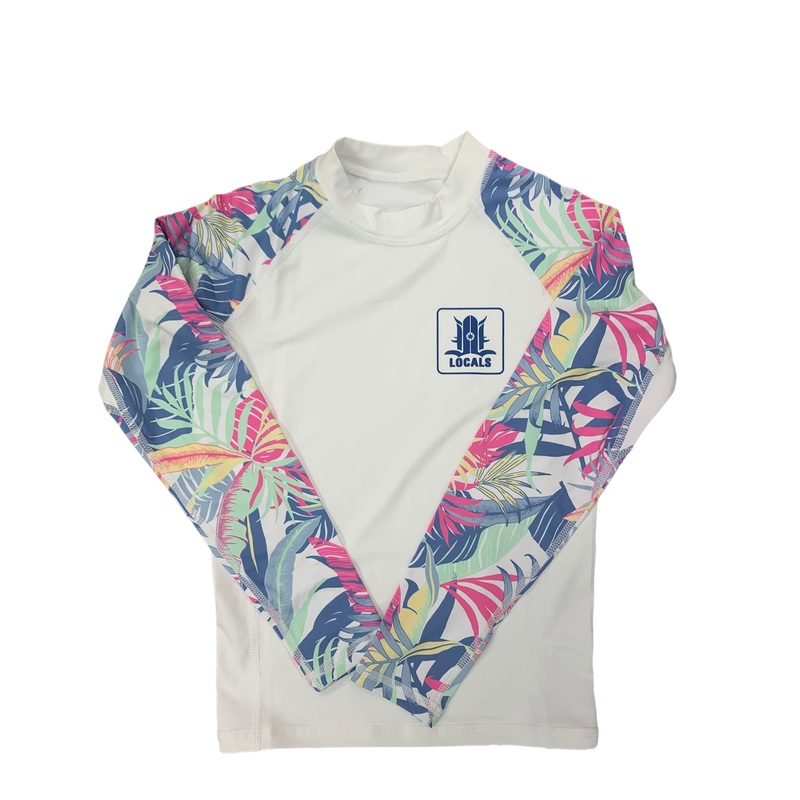 LOCALS GIRLS LENA L/S RASH GUARD UPF 50