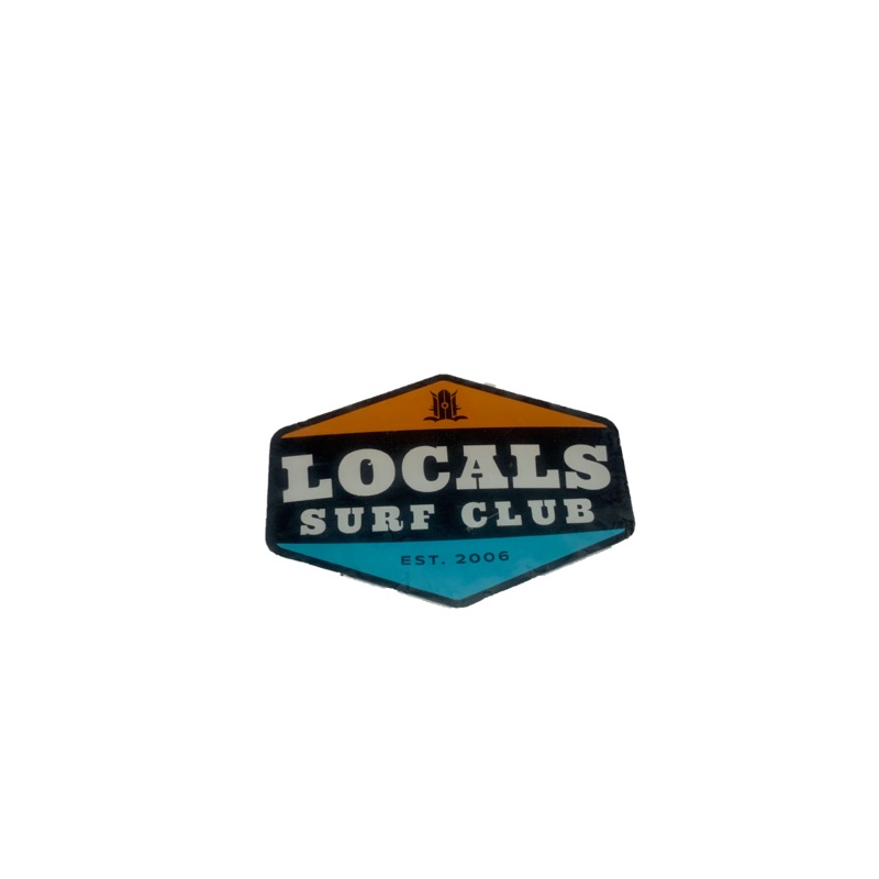 LOCALS SURF CLUB KEY CHAIN