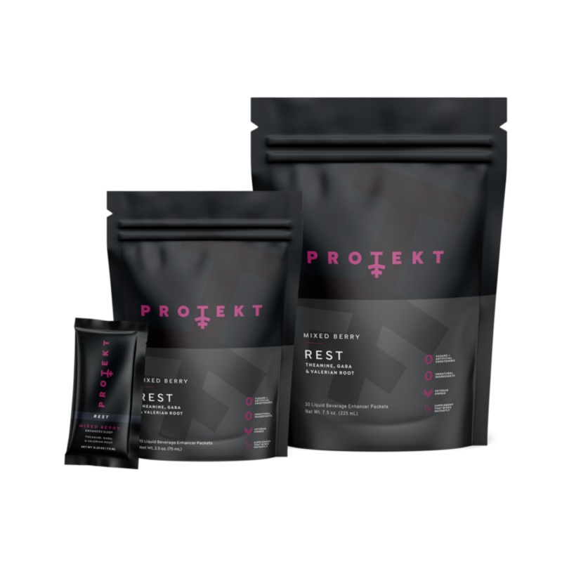 PROTEKT REST | NATURAL LIQUID SUPPLEMENT BEVERAGE ENHANCER | 10 PACK
