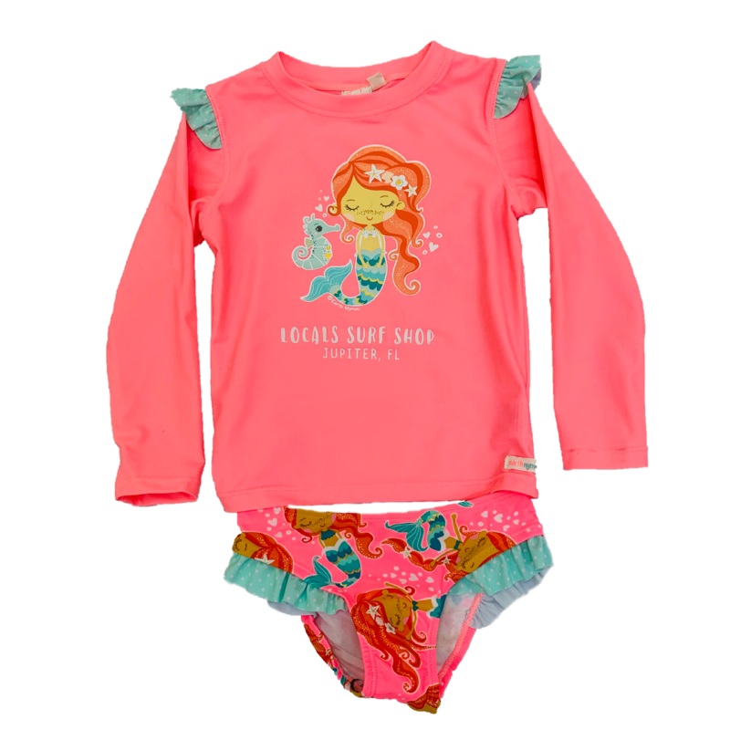 UNDER THE SEA MERMAID WETSHIRT SET