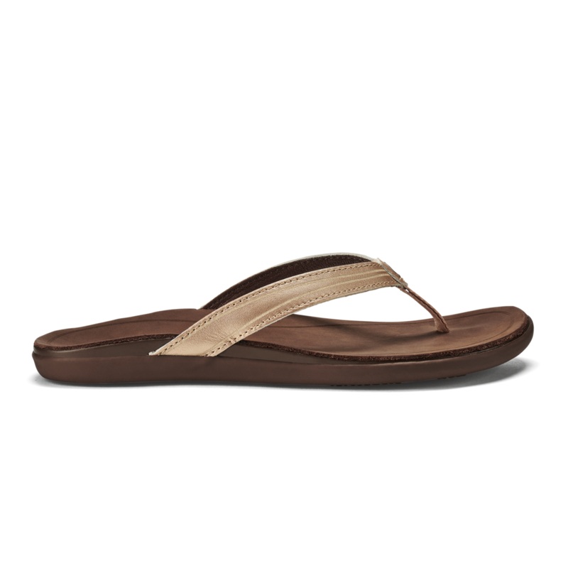 WOMENS OLUKAI 'AUKAI COPPER / DK JAVA