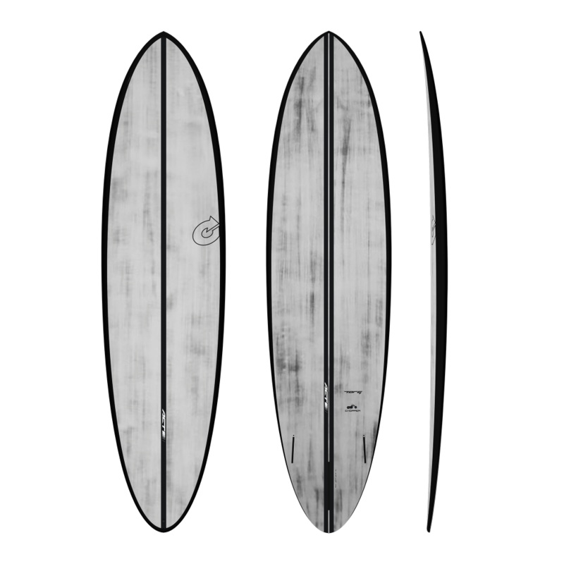 7'2 TORQ ACT CHOPPER 21 1/4 x 2 3/4 47.5L BLACK/BRUSHED FUTURES