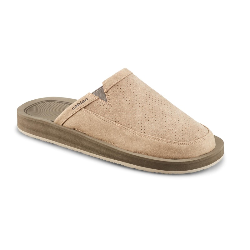 COBIAN MENS CARDIFF MULE TAN