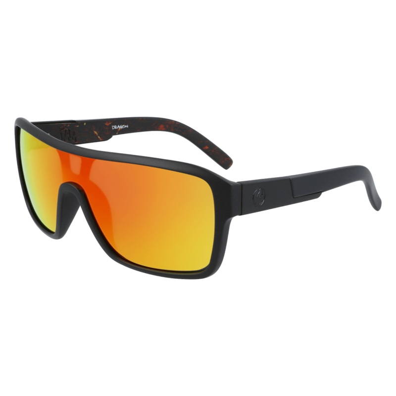 DRAGON THE REMIX LL MATTE BLACK/INFERNO ION
