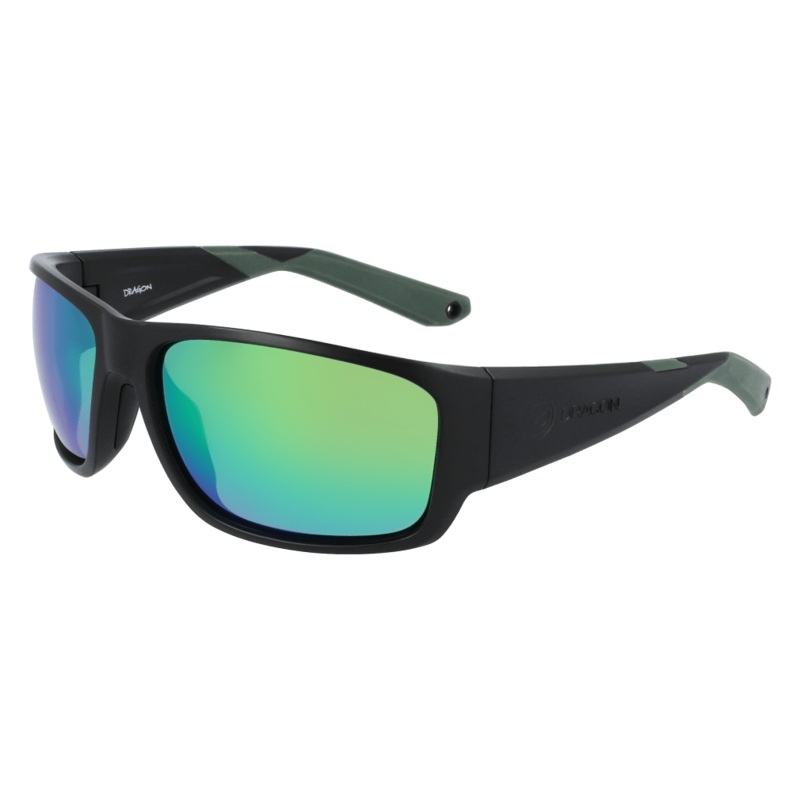 DRAGON TIDAL X LL H20 POLAR MATTE BLACK/LL GREEN ION