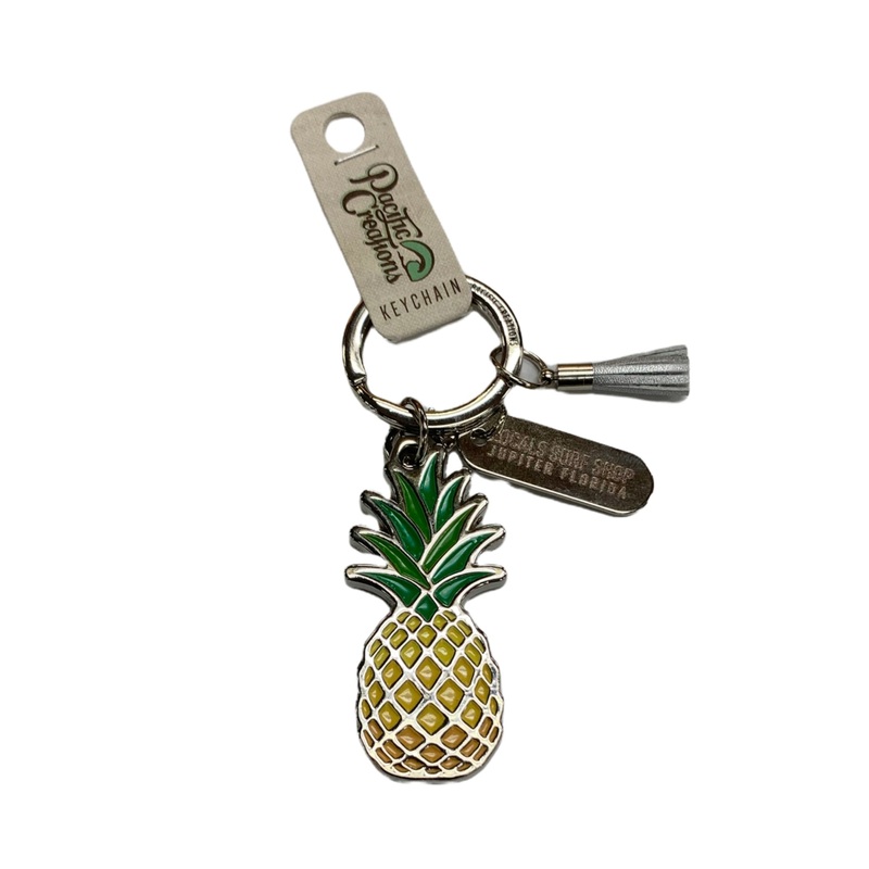 LOCALS PINEAPPLE KEYCHAIN