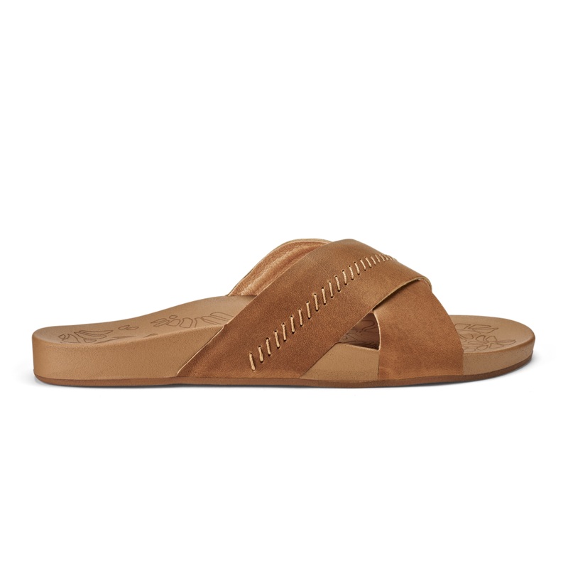 WOMEN'S OLUKAI KIPE'A 'OLU SAHARA/SAHARA