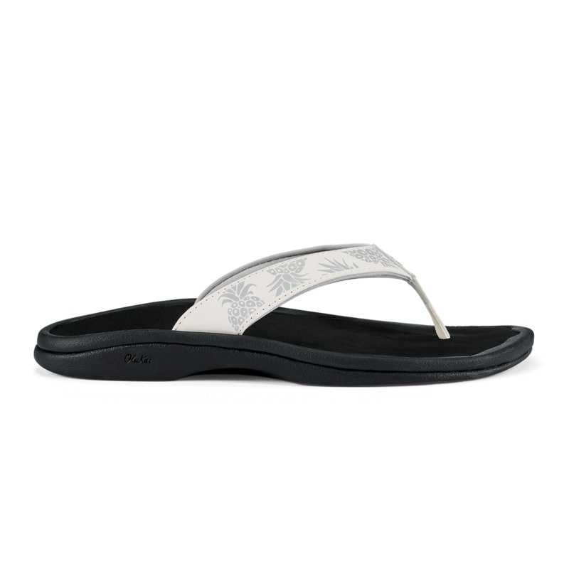 WOMENS OLUKAI OHANA BRIGHT WHITE / HUA