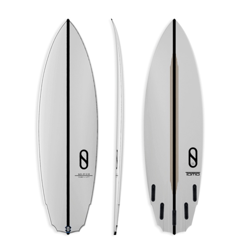 4'4" SLATER DESIGNS SCI-FI 2.0 GROM  X 15 1/4 X 1 7/8 - 13.5L FUTURES