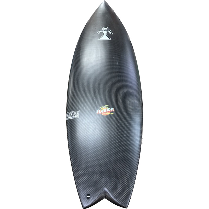 5'9 INSPIRED FLORIDA BOARD HP DOUBLE DART 19 1/2 x 2 1/4 -27L FCS II (FULL CARBON)