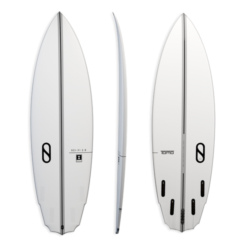 6'2 SLATER DESIGNS SCI-FI 2.0 20 5/8" X 2 13/16" X 38.9L FUTURES