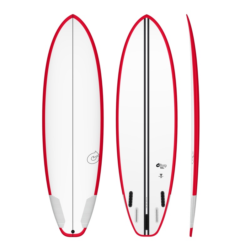 6'6 TORQ TEC BIG BOY 21 3/4 x 2 3/443.5L FUTURES RED RAILS
