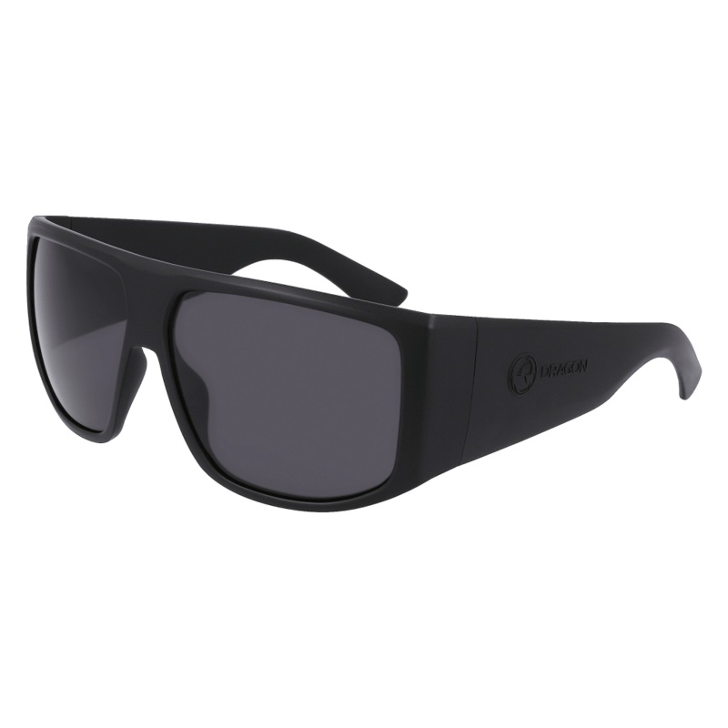 DRAGON FIN POLARIZED BLACK/LL SMOKE POLAR