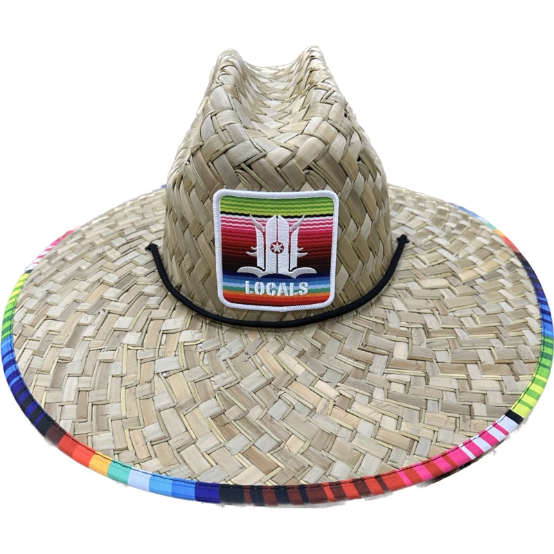 LOCALS CUBE EL BLANKET STRAW HAT