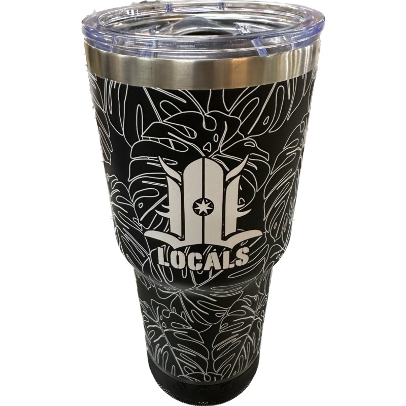 LOCALS KAHALA SPEAKER TUMBLER - LEAVES
