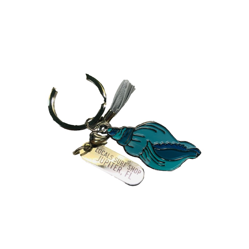 LOCALS SEA SHELL KEY CHAIN