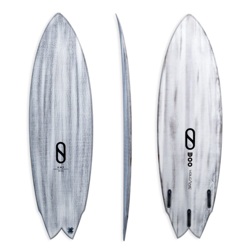 5'9 SD VOLCANIC GREAT WHITE 19 5/8" X 2 9/16" X 30.5L FUTURES