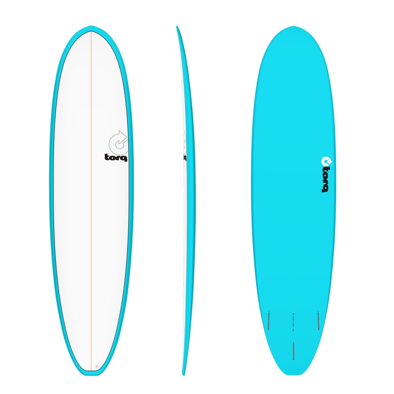 7'4 TORQ 22 x 3 56L FUN V+ PINLINE BLUE FUTURES