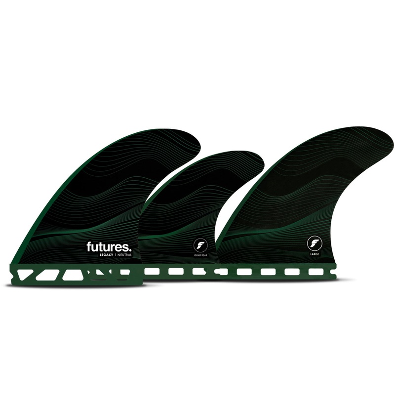 FUTURES F8 HC 5 FIN GREEN