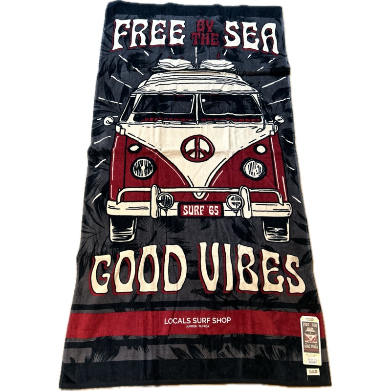 LOCALS COMBI VIBES BEACH TOWEL