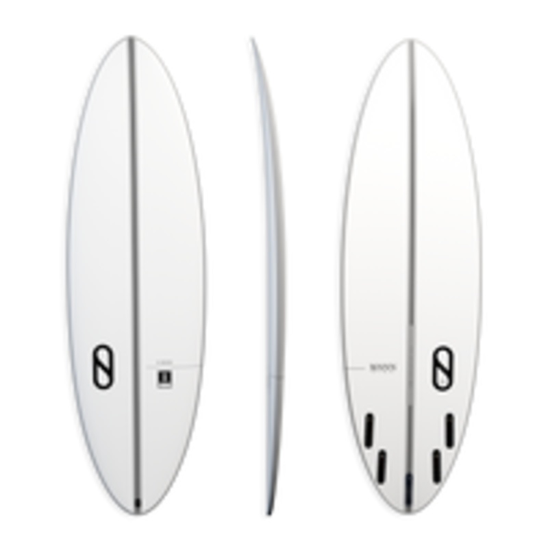 6'0 SLATER DESIGNS S BOSS IB 19 3/4" x 2 3/4" x 34.53L FUTURES