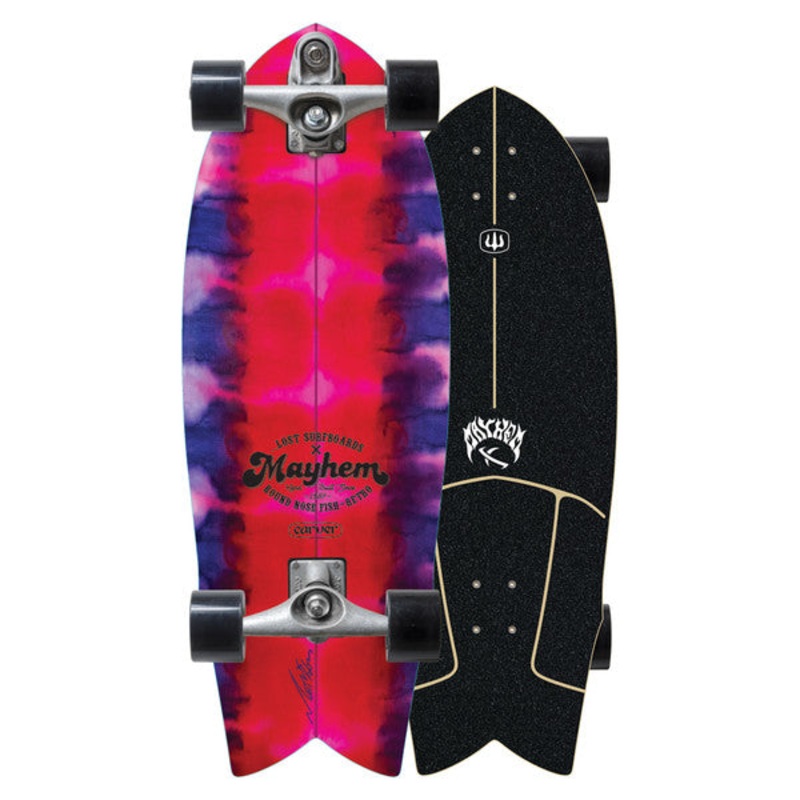 CARVER C7 RAW 29.5" LOST RNF RETRO SURFSKATE COMPLETE V3